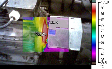 Termogram pompy