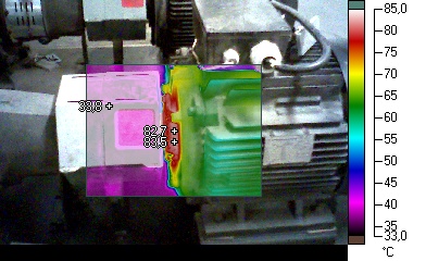 Termogram pompy